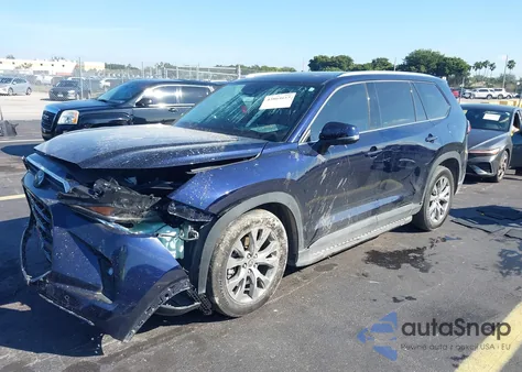 2024 Toyota Grand Highlander Limited из США, поврежденный, VIN 5TDAAAA53RS002286